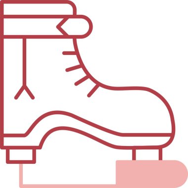 Buz Pateni Hattı Simgeyi Doldur