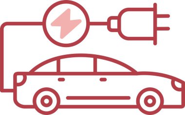 Elektrikli Araç Hattı Simgeyi Doldur