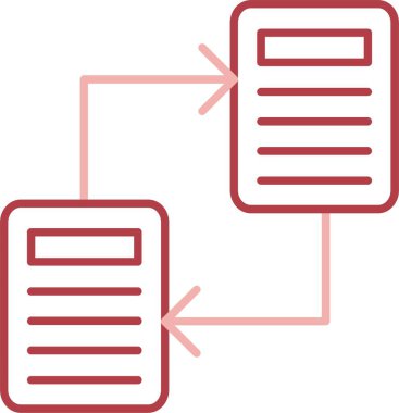 Dosya Paylaşımı Satırı Simgesi Doldur