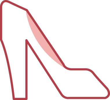 Yüksek Topuklar Satırı Simgeyi Doldur