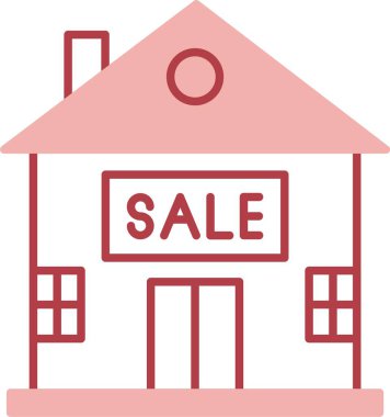 Satışlık Ev Simgeyi Doldur