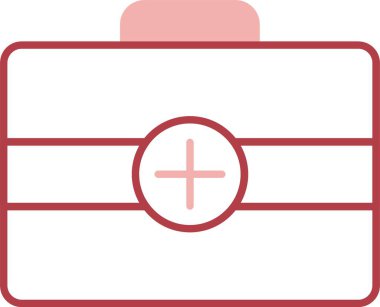 İlk Yardım Kiti Satırı Simgeyi Doldur