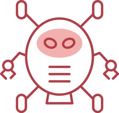 Robot Satırı Simgeyi Doldur