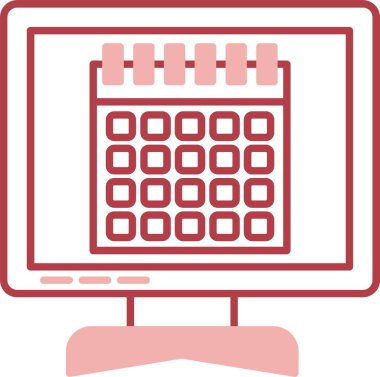 Takvim Satırı Simgeyi Doldur