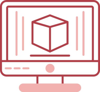 3d Modelleme Satırı Simgeyi Doldur