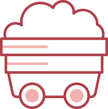 Kömür Satırı Simgeyi Doldur