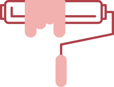 Boya Çizgisi Doldur Simgesi