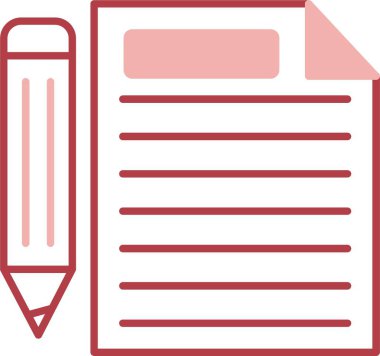 Kağıt Satırı Simgeyi Doldur