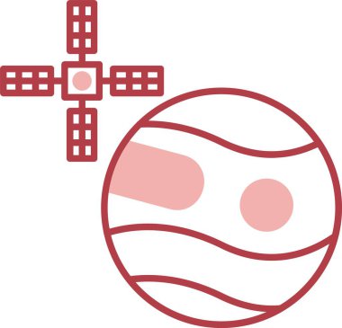 Uranüs Uydu Satırı Simgeyi Doldur