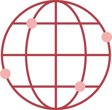 Dünya Satırı Simgesini Doldur