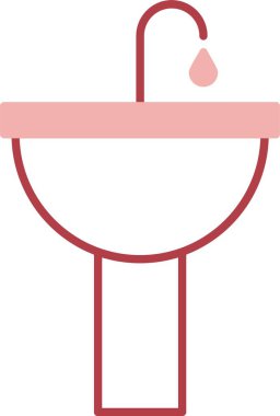 Batırma Satırı Simgesi Doldur