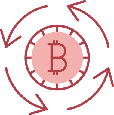 Dairesel Ekonomi Çizgisi Simgeyi Doldur