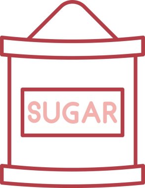 Şeker Torbası Satırı Simgeyi Doldur