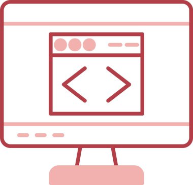 Web Sitesi Satırı Simgesi Doldur