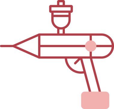 Hava Fırçası Satırı Simgeyi Doldur