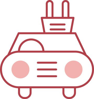 Elektrikli Araç Hattı Simgeyi Doldur