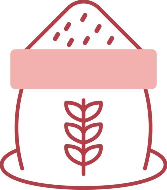 Tahıl Satırı Simgesi Doldur