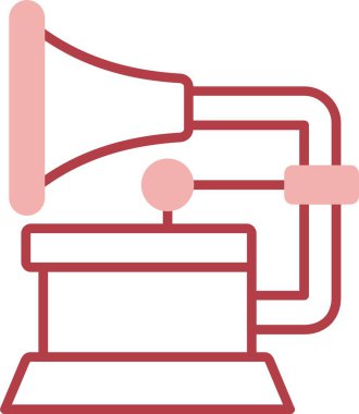 Gramofon Satırı Simgeyi Doldur