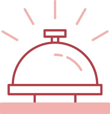 Otel Çanı Satırı Simgesini Doldur