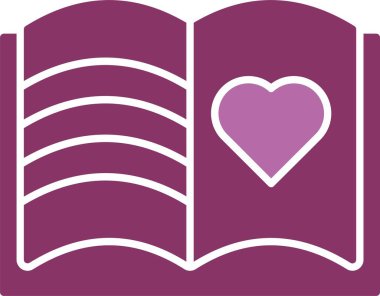 Misafir Defteri İki Renk Simgesi Simgesi