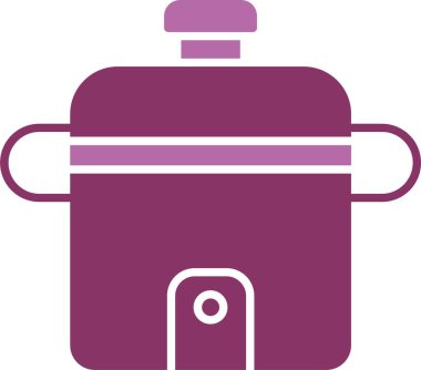 Pirinç Fırını Kabartması İki Renk Simgesi