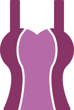 Tanktop Kabartma İki Renk Simgesi