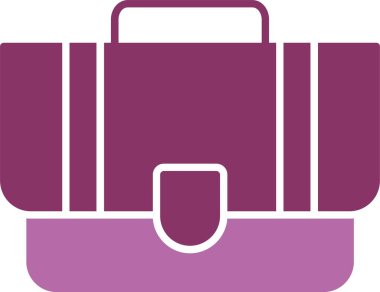 Çanta Kabartması İki Renk Simgesi