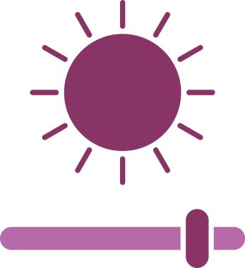 Yoğunluk Kabartması İki Renk Simgesi