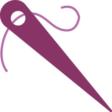 İğne Kabartması İki Renk Simgesi