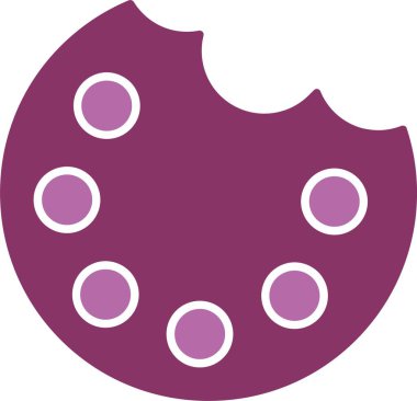 Palet Kabartma İki Renk Simgesi