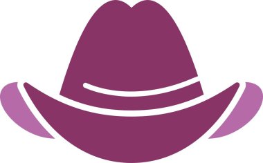 Şapka Sembolü İki Renk Simgesi