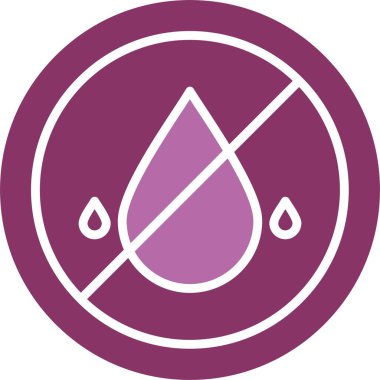 Ambargo Kabartması İki Renk Simgesi