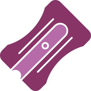 Kalem Kalemi Keskinleştirici İki Renk Simgesi