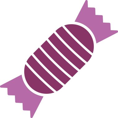 Şekerleme Kabartması İki Renk Simgesi