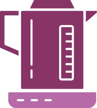 Elektrik Kazanı Kabartması İki Renk Simgesi