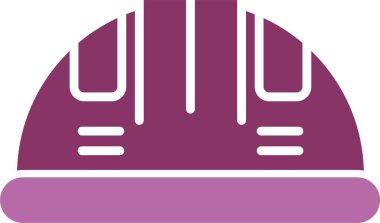 Miğfer Kabartma İki Renk Simgesi