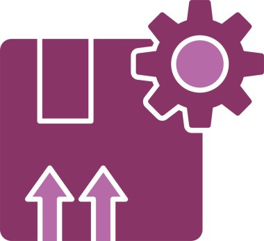 Yapım Glyph İki Renk Simgesi