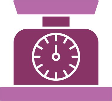 Kabartma İki Renk Simgesini Ölçekle