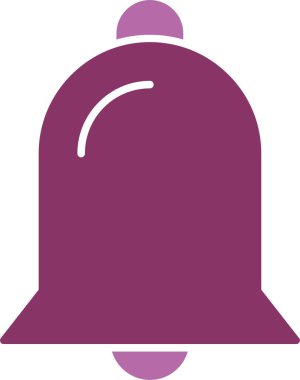 Zil Kabartması İki Renk Simgesi