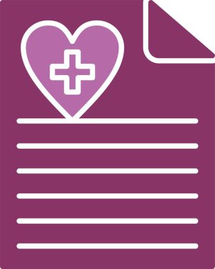 Sağlık Sembolü İki Renk Simgesi