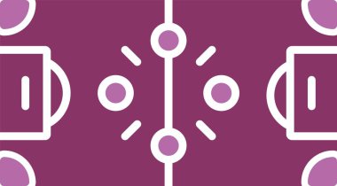 Futbol Stratejisi: İki Renk Simgesi Simgesi