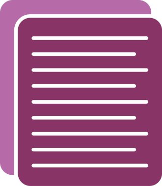 Kağıt Ataç İki Renk Simgesi