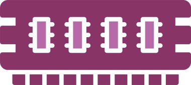 Ram Kabartması İki Renk Simgesi