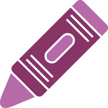 Boya Kalemi İki Renk Simgesi