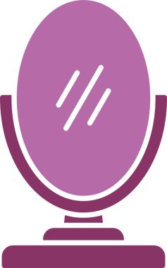 Ayna Kabartması İki Renk Simgesi