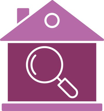 Ev Teftişi İki Renk Simgesi