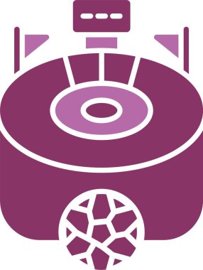 Stadyum Sembolü İki Renk Simgesi