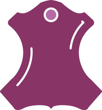 Deri Kabartma İki Renk Simgesi