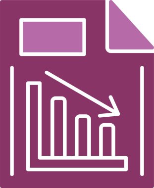 Belge Kabartması İki Renk Simgesi