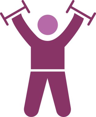 Glyph İki Renk Simgesi Egzersizi